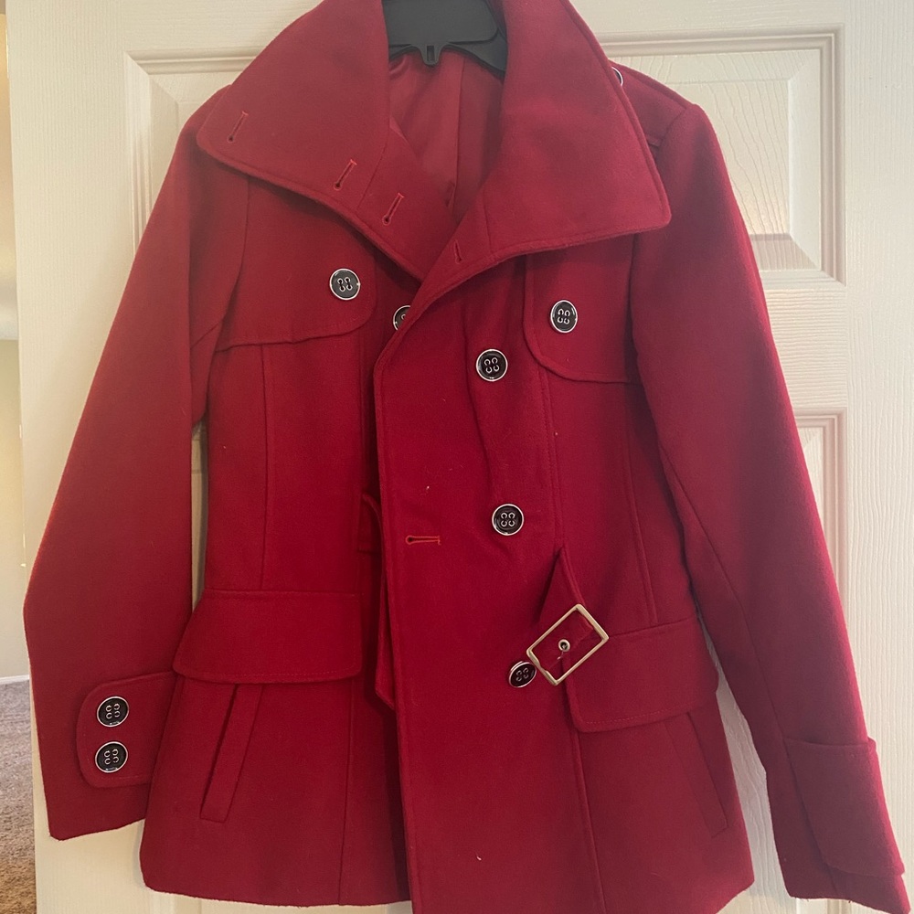 Red pcoat
